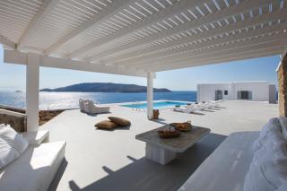 CasaDei Pool 4-BDR Sea View Villas 'Anemos' & 'Petra' with Nighttime Security Guard - Panormos Mykonos - 8