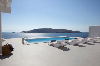 CasaDei Pool 4-BDR Sea View Villas 'Anemos' & 'Petra' with Nighttime Security Guard - Panormos Mykonos - 0