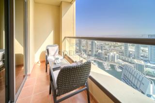 High Floor 2BR With a View of the Dubai Marina Canal Steps Away From the Beach , Shams 1, JBR by Deluxe Holiday Homes - 2