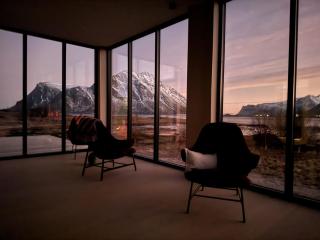 NEW - Seafront Luxury Villa near Henningsvær - Kleppstad - 6