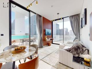 Modern Smart Home 2BR with Private Pool in JVC - 0