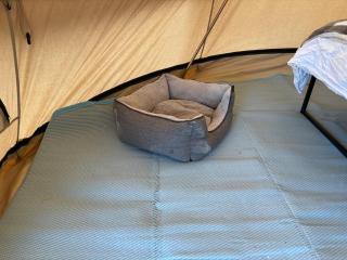 Cozy Hot Tent with Log Burner & Hot Tub Right Tent - 3