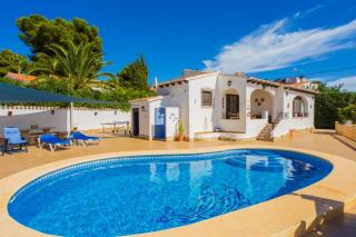 Villa Sunset Moraira mit eigenem Pool, Strandnähe, Klimaanlage, Heizung, Outdoor-Küche, Grill - Teulada - 0