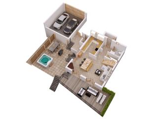 4BDR Alpine Chalet with Game room and Sunny terrace - 1