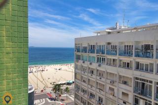 Studio simples com vista mar p/ 4 pessoas ao lado da praia com comércios ao redor - Rio de Janeiro - 9