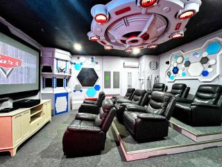 Fantastic Family Fun Themed Pool Home with Theater-3229LW - 9