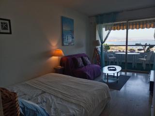 Grand studio vue mer à Marina Baie des Anges - 5
