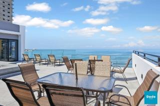 Torre con roof garden y piscina vista al mar - 1