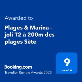 Plages & Marina - joli T2 à 200m des plages Sète - Sète - 7