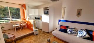 Studio 4 pers, cosy ,3mn mer, parking - 0