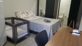 kitnet flat apartment mobiliado agrishow ar 10 - Ribeirão Preto - 5