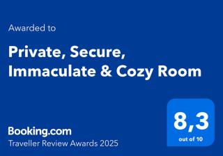 Private, Secure, Immaculate & Cozy Room - 2