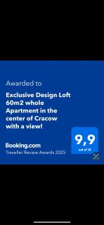 Exclusive Design Loft 60m2 whole Apartment in the center of Cracow with a view! - Krakow - 9