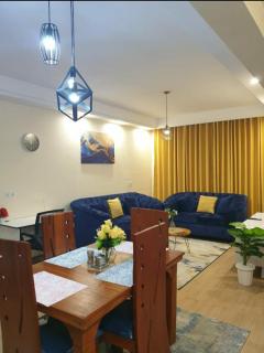 serenity suites apartment with private parking space,modern equipped gym,heated swimming pool and a relaxing rooftop with unbeatable city views - Nairobi - 7