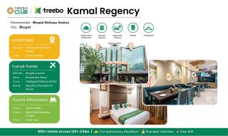 Treebo Kamal Regency, 100 Meters From Bhopal Junction Railway Station - 1