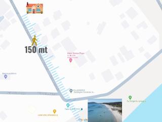 Patio on the Simius beach - 300 mt from beach - 7