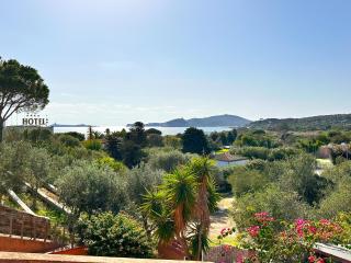 Patio on the Simius beach - 300 mt from beach - 0