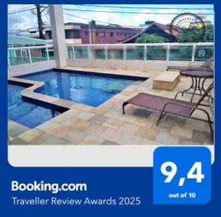 Apartamento Com Piscina e Sacada Gourmet- Aviação# - Praia Grande - 0