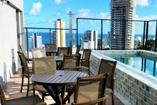 Lindo, confortável e moderno, na Barra, rooftop com piscina e vista mar, perto da praia, circuito do carnaval - Salvador - 0