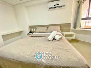Gold Flat Cabo Branco By 123Quarto Hospedagem - 5