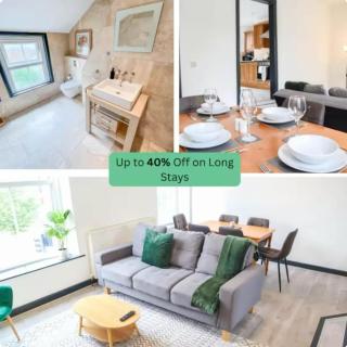 2 Bedroom Harrogate Apartment opposite Business Centre - 0