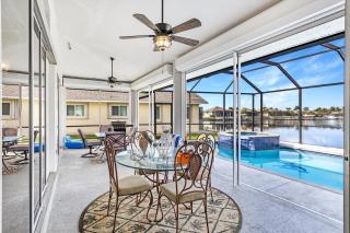 Villa Ashlyn - Spacious gulf-access heated-pool home w/spa & boat lift - SWFL Rentals - 0