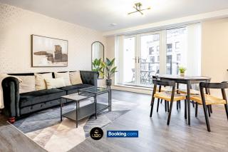 Stylish 2 Bedroom Apt By LS2G Short Lets & Serviced Accommodation Greater London With Free Parking - Londres - 9