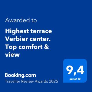 Highest terrace Verbier center. Top comfort & view - Verbier - 9