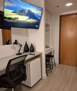 Flat Aeroporto Congonhas com sofá cama (Apto 510) - São Paulo - 9