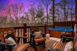 Luxury Honeymoon Cabin with Private Indoor Pool, Arcade, Hot Tub & Movie Theater - 3