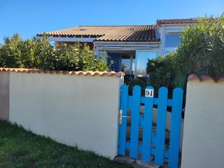 Jolie Maison veranda, 2 ou 3 personnes, belle vue sur la réserve naturelle, wifi, résidence MARINES, 200m de la plage LRMA94B - Portiragnes - 0