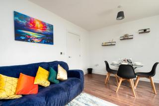 Ideal 2 Bedroom Ground floor Apartment By Jesswood Properties for Contractors & Business, Free Parking and Wifi - Hinckley - 8