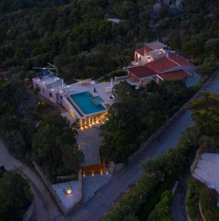 VILLA AMIRA Porto Cervo con vista Mozzafiato sul Mare,Piscina Privata,WELLNESS & SPA - Liscia di Vacca - 9