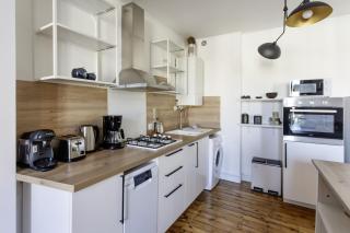 Grand T3 rue piétonne bureau et terrasse - 5