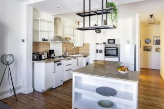 Grand T3 rue piétonne bureau et terrasse - 4