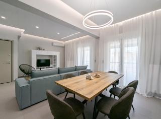 Acropolis view 3BD penthouse next to tram and port - Piraeus - 0