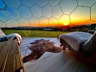 Deerstone Glamping- Pendle Hill dome - Earby - 3