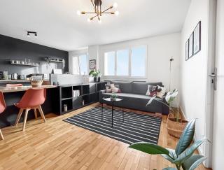 Cozy flat balcony panoramic view 5m metro B - Oullins - 5