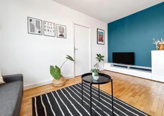 Cozy flat balcony panoramic view 5m metro B - Oullins - 6