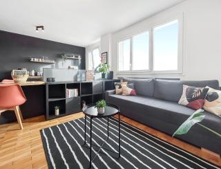 Cozy flat balcony panoramic view 5m metro B - Oullins - 7