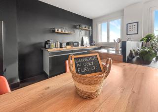 Cozy flat balcony panoramic view 5m metro B - Oullins - 2