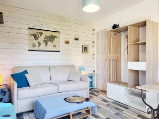 Studio avec parking à 2 pas de la plage, Merville-Franceville - 1
