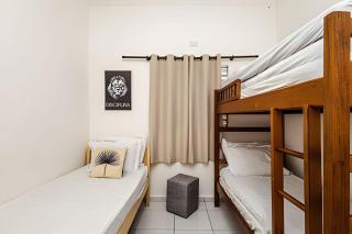 Casa Condomínio com Ar Condicionado, Churrasqueira, Wi Fi 250Mb e Estacionamento Grátis - Praia Grande - 5