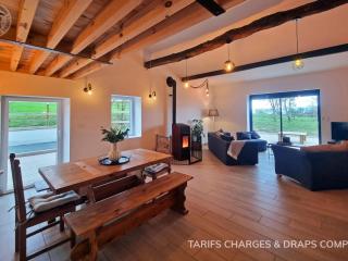 Gîte Chaleureux 8 Pers. avec Animaux Admis - FR-1-496-343 - - 0