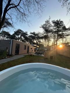 Bos chalet Hellendoorn met Hottub - Haarle - 6