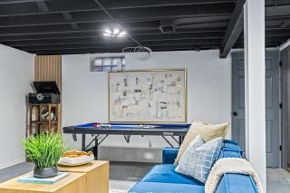 Pool Table and Fireplace by LCP Collection - 2