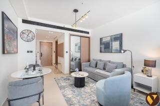 Vogue Binghatti Galaxy - Stylish Studio with Balcony in JVC Jumeirah Village Circle - 2