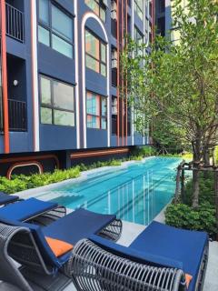 1Bed Room Near Airport BTS Big-c Swimming Pool Gym - Bang Khen - 9