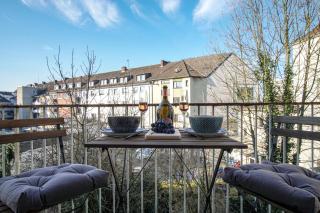EssenFusion Wasserturm - Innenstadt nahe der Messe, SmartTV, Nespresso, Fully Kitchen - - 1