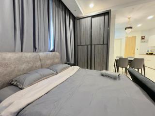 Kuching Cozy Comfort 06 - Riverine Diamond Kuching Studio with Balcony 3 Pax - Kuching - 7